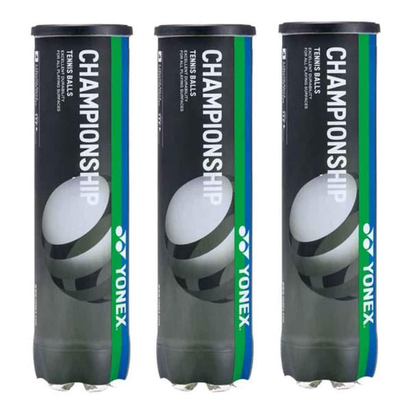 Yonex Championship (TB-CS4) Tennis Balls (3Cans-12 Balls)
