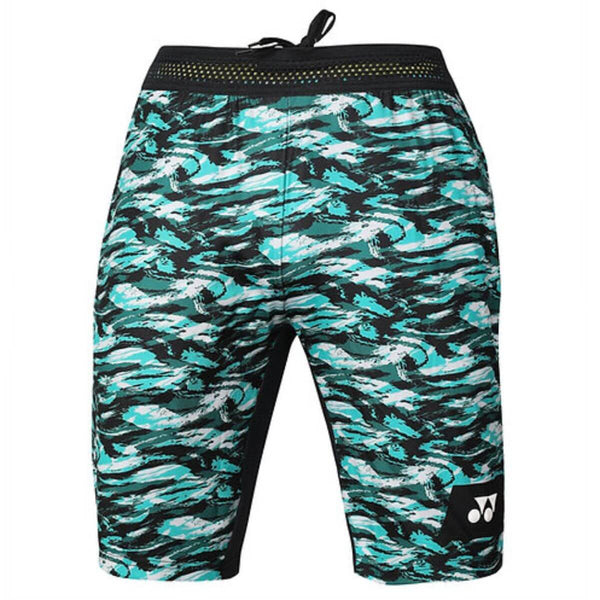Yonex M2325 Badminton Shorts (Spectra Green Jet Black)
