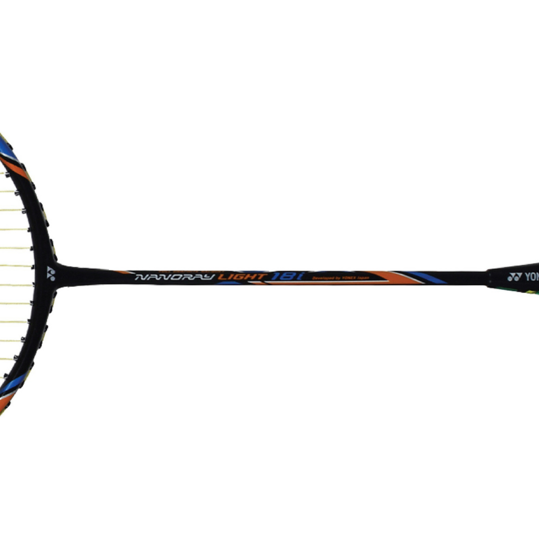 Yonex Nanoray 18I Badminton Racquet (Black-Strung)