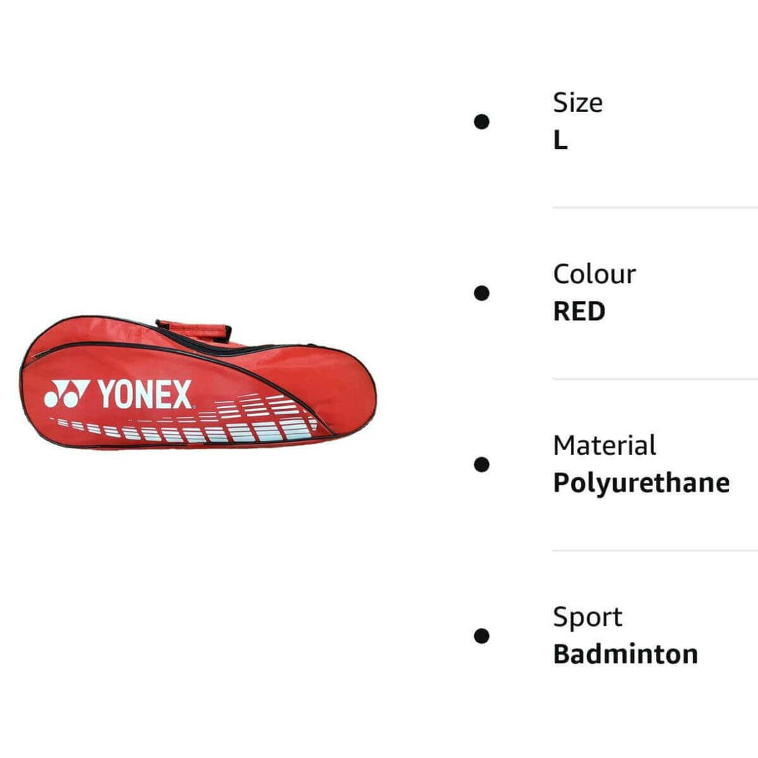 Yonex SUNR 1820 Badminton Kit Bag (Red)