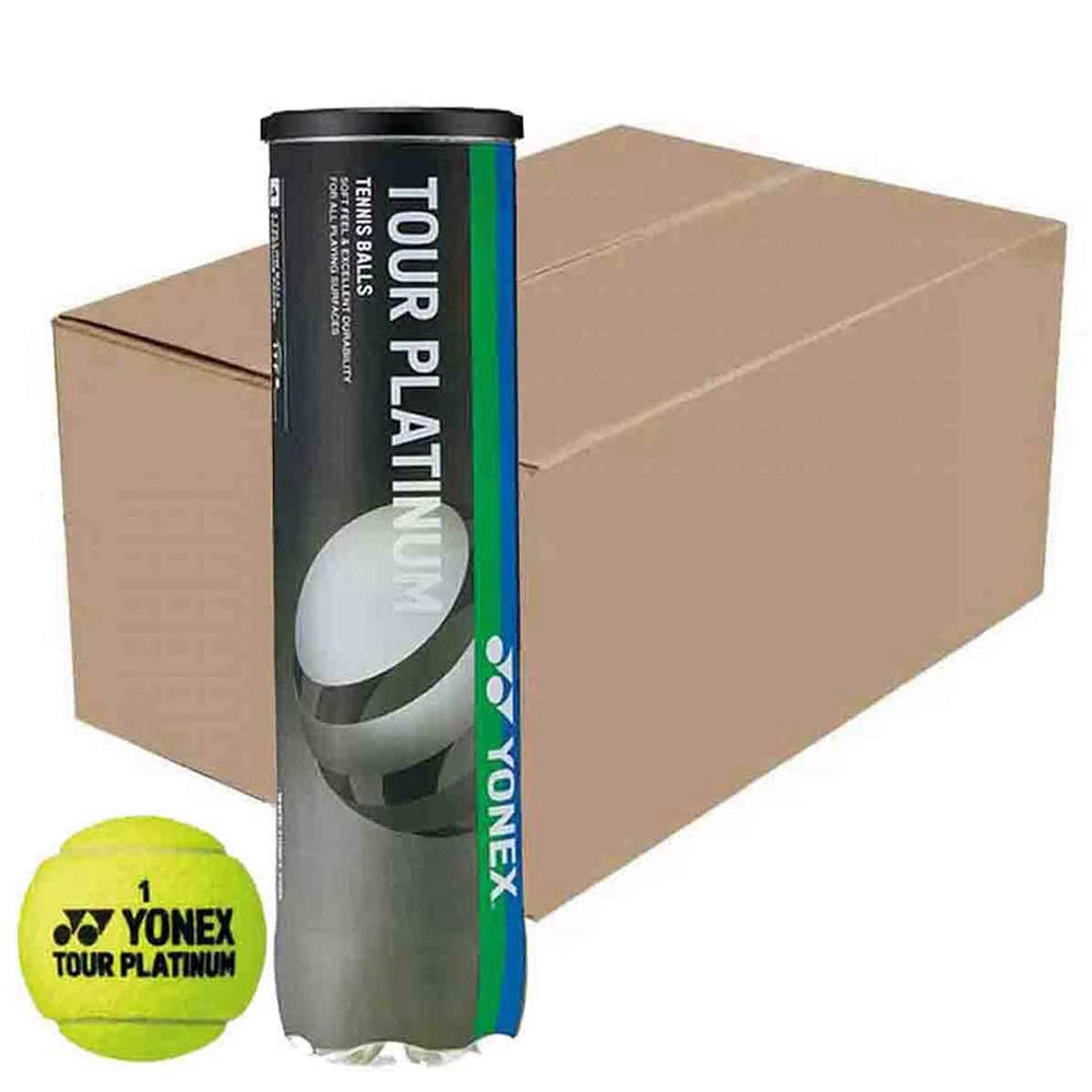 Yonex Tour Platinum Tennis Balls (18 Cans-72 Balls)