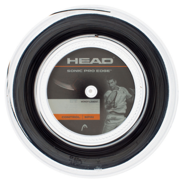 Head Sonic Pro Edge Tennis String Reel(Black-200M)