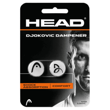 Head Tennis Djokovic dampener (Pack of 2) Black
