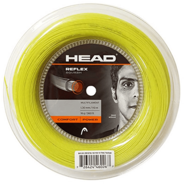 HEAD REFLEX SQUASH STRING REEL (110M, 16L)