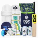 DSC Premium Complete Kit with Helmet Cricket