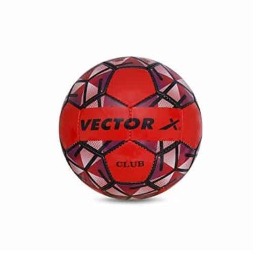 Vector-X Club Football (Size 3, 4, 5-Red)