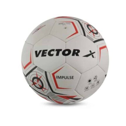 Vector-X Impulse Football (Size 5, White-red) (1)