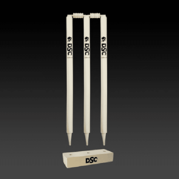 DSC Bleached and Polished Cricket Stump Set