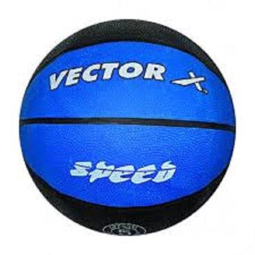 Vector-x Speed Basketball, Black & Blue- Size 5
