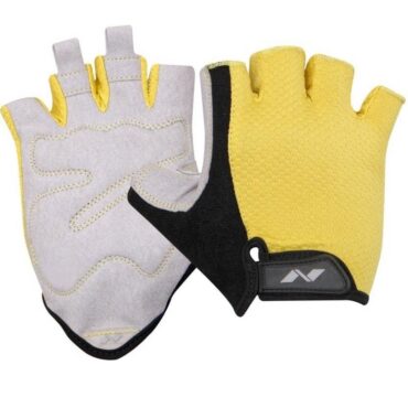 Nivia Phython Micro Fiber Sued-Super Stretch Sports Gloves(Yellow)