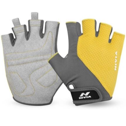 Nivia Coral Micro Fiber Sued-Super Stretch Sports Gloves