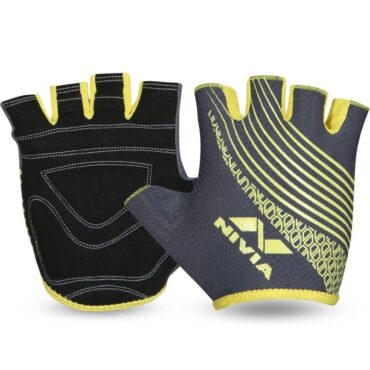 Nivia Taipen Micro Fiber Sued-Super Stretch Sports Gloves