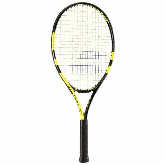 Bablot Nadal Junior 26 Tennis Racket (Black/Yellow)(245g)