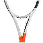 Bablot Pure Strike Super Lite Unstrung Tennis Racket(White/Red)(260g)