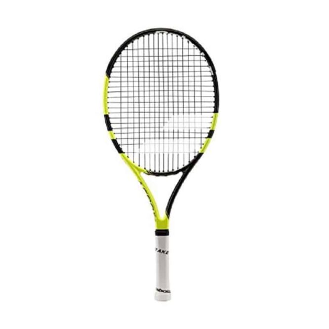 Babolat Aero Junior 25 Tennis Racquet (Black/Yellow)(245g)