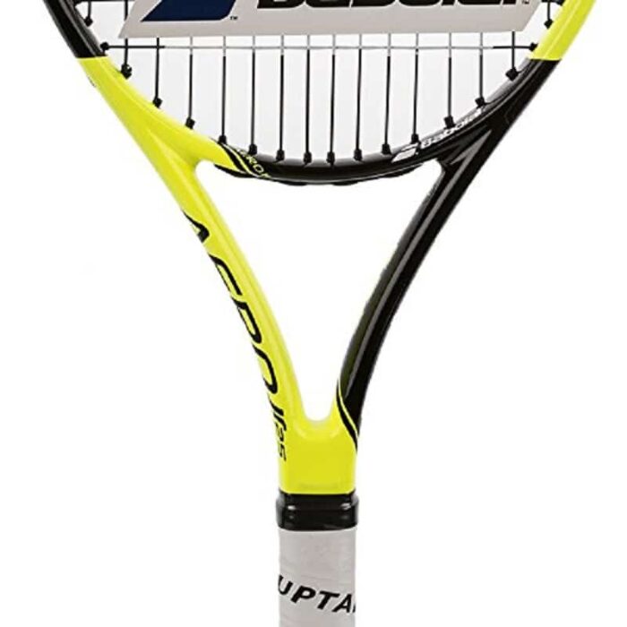 Bablot Aero Junior 25 Tennis Racket (Black/Yellow)(245g)