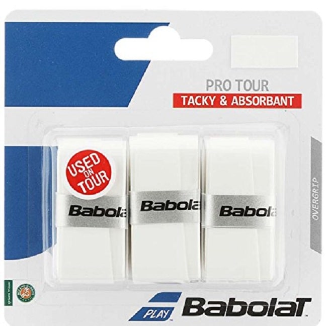 Babolat Pro Tour X3 Tennis Overgrip (White)