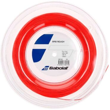 Babolat RPM Rough Tennis String (Fluorescent Red)