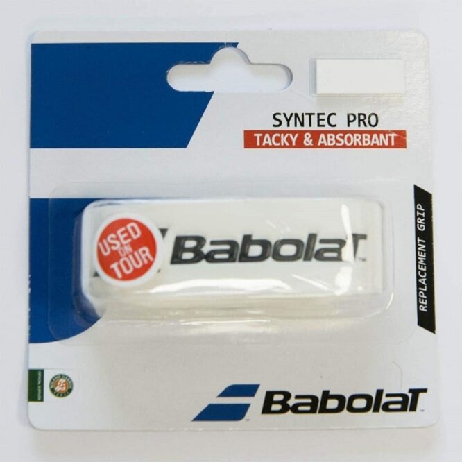 Babolat Syntec Pro X1 Tennis Replacement Grip (White)