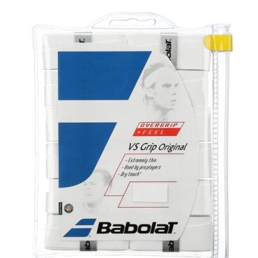 Babolat VS Original X12 Tennis Overgrips White(0.06gms)