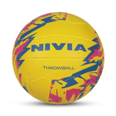 Nivia Grain Rubber Hand-Stitched Throw Ball (size 5)