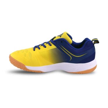 Nivia HY Court 2.0 BadmintonVolleyball Shoes (YellowBlue)