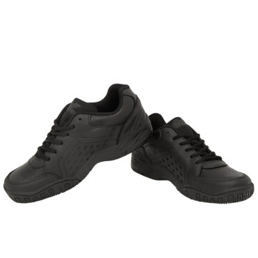 Nivia Mens School Shoes With Lace (Black)
