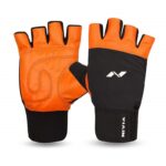 Nivia New Leather Genuine Leather with Wrist Strap Sports Gloves