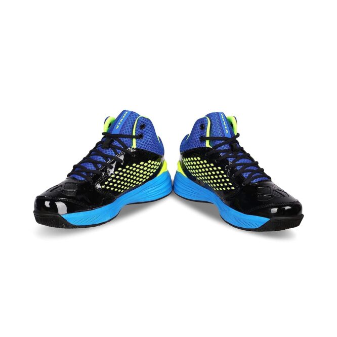 Nivia Warrior-1 Basketball Shoes (BlackBlue)