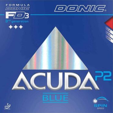 Donic Acuda Blue P2 Table Tennis RubbersDonic Acuda Blue P2 Table Tennis Rubbers