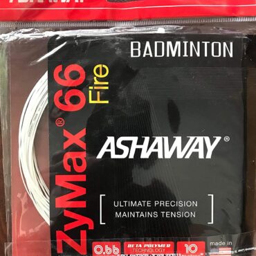 Ashaway Zymax 66 Fire Badminton Strings(0.66mm)