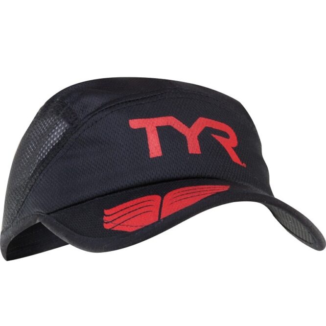 TYR LRUNCAP Competitor Running Cap (Black)