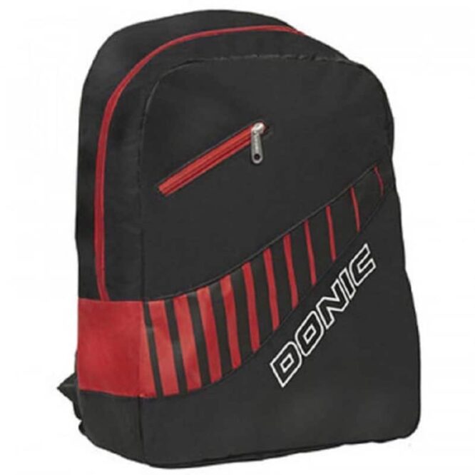 Donic Flow Back Pack Black/Red Table Tennis Kit Bags