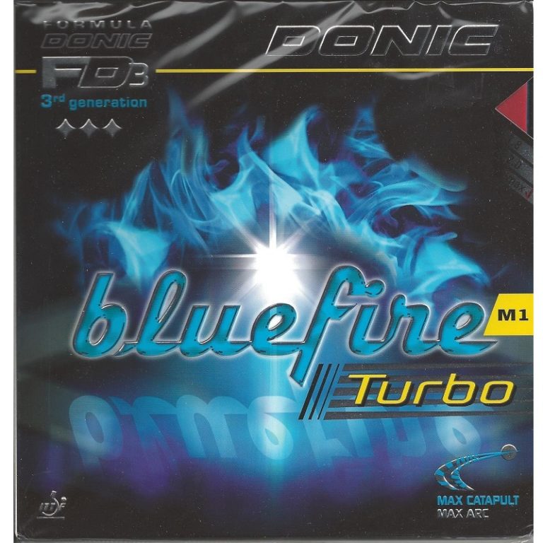 Donic Blue Fire M1 Turbo Table Tennis Rubbers (New)