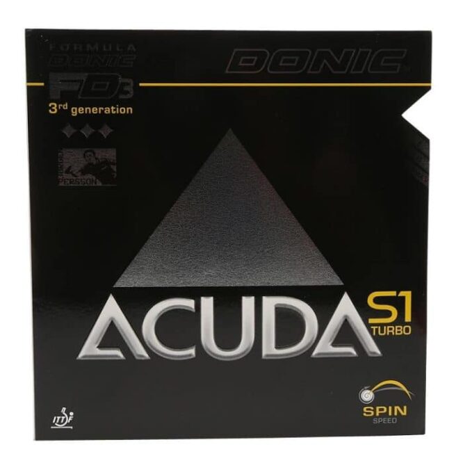 Donic Accuda S1 Turbo Table Tennis Rubbers