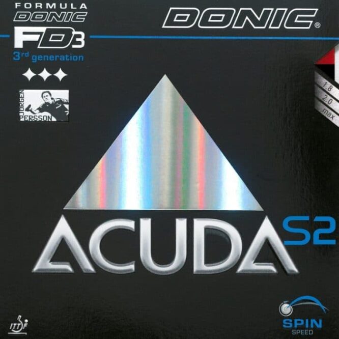 Donic Accuda S2 Table Tennis Rubbers