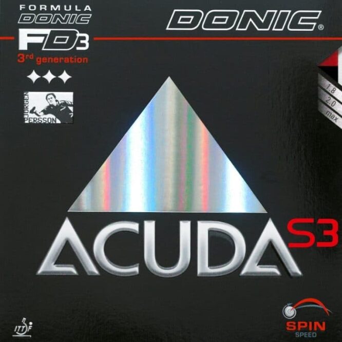 Donic Accuda S3 Table Tennis Rubbers