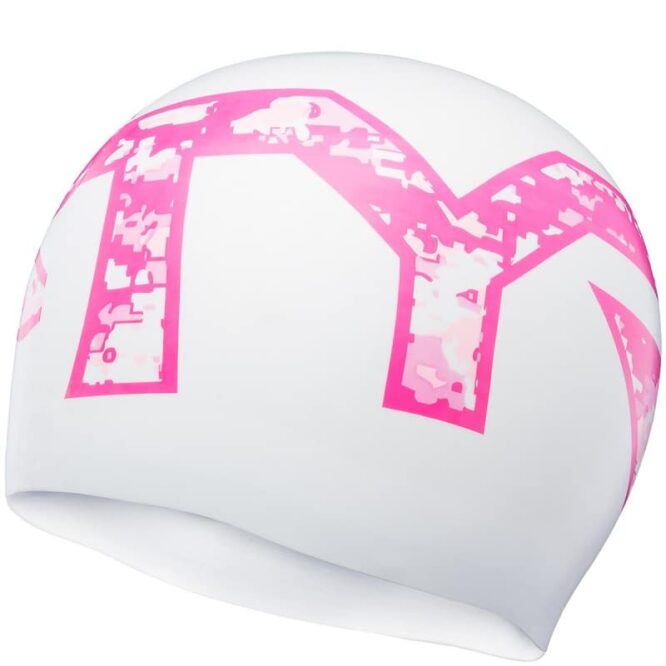 TYR Pink® Silicone Adult Swim Cap