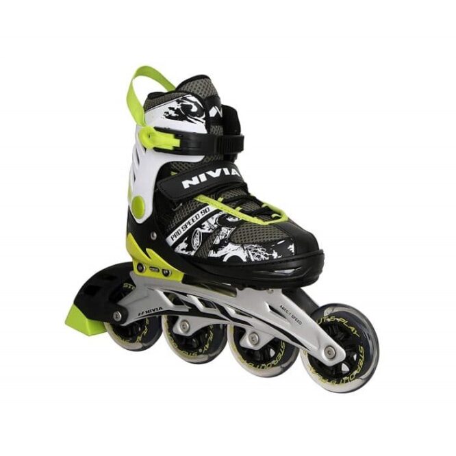 Nivia 90 Pro Speed Skates Wheels