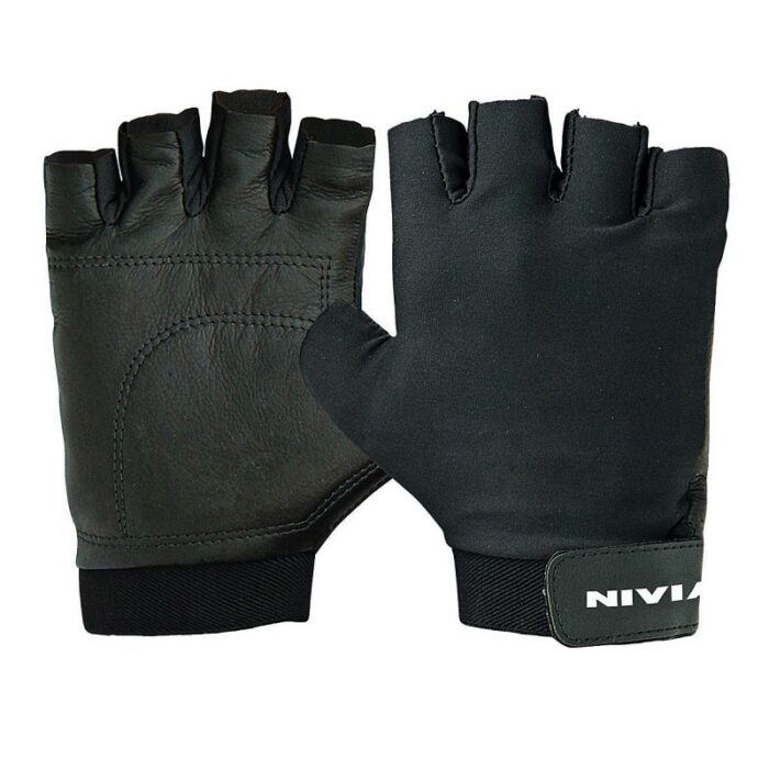 Nivia New Dragon Genuine Leather-Stretchable Sports Gloves