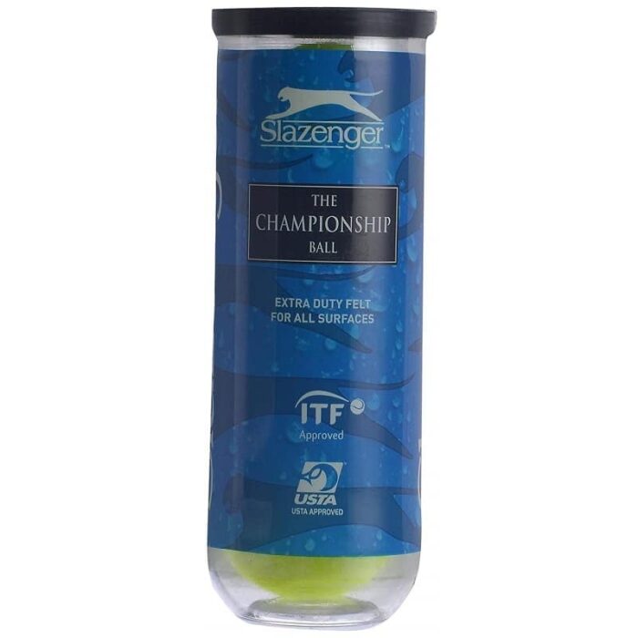 Slazenger Championship Tennis Ball (Pack of 1, Yellow)