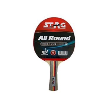 Stag All Round with Ittf Authorised Rubber Table Tennis Racket