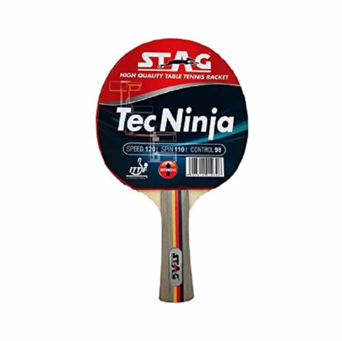 Stag Tec Ninja with Deluxe Racket Case Table Tennis Racket