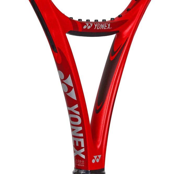 Yonex VCore 98 Tennis Racquet (Unstrung-Flame Red-285gm)