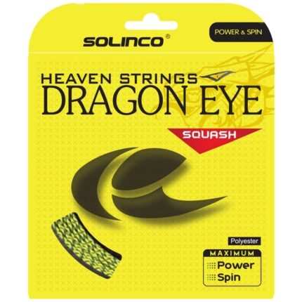 Solinco Dragon Eye Squash String(Yellow/Black)