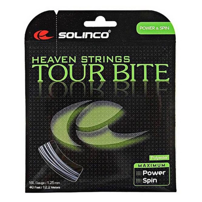 Solinco Tour Bite 16L Tennis String (12.2m/1.25mm)