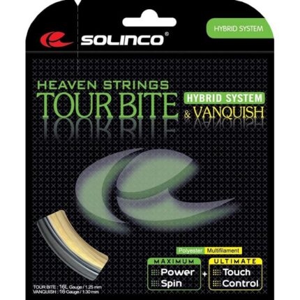 Solinco Tour Bite16L& Vanquish 15L Tennis String