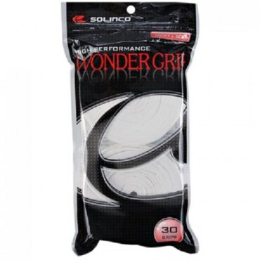 Solinco Wonder Tennis Grip (Pack of 30)(Black)