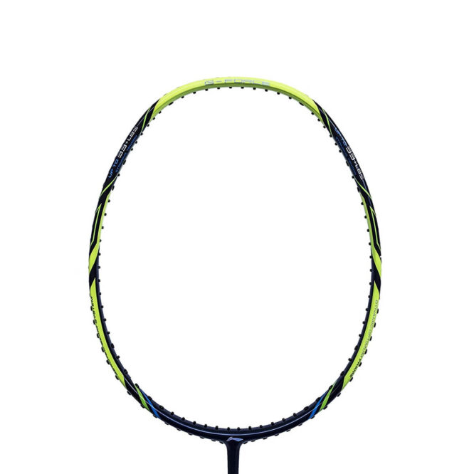Li-Ning G-Force 7500 Extra Strung Badminton Racquet (Navy/Lime)