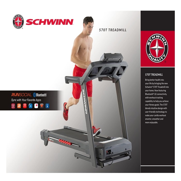 Buy Schwinn 570I Home Use Treadmill Online at Low Prices In India